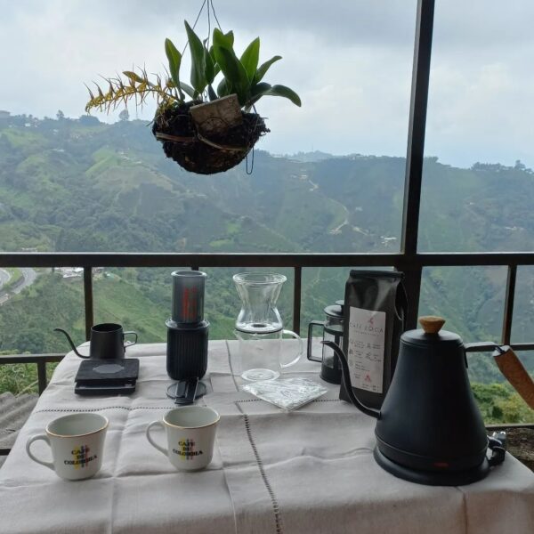 Experiencia sensorial Finca Cafetera